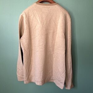 St John’s Bay Sz XL pullover scoop neck casual sweatshirt brown fleece